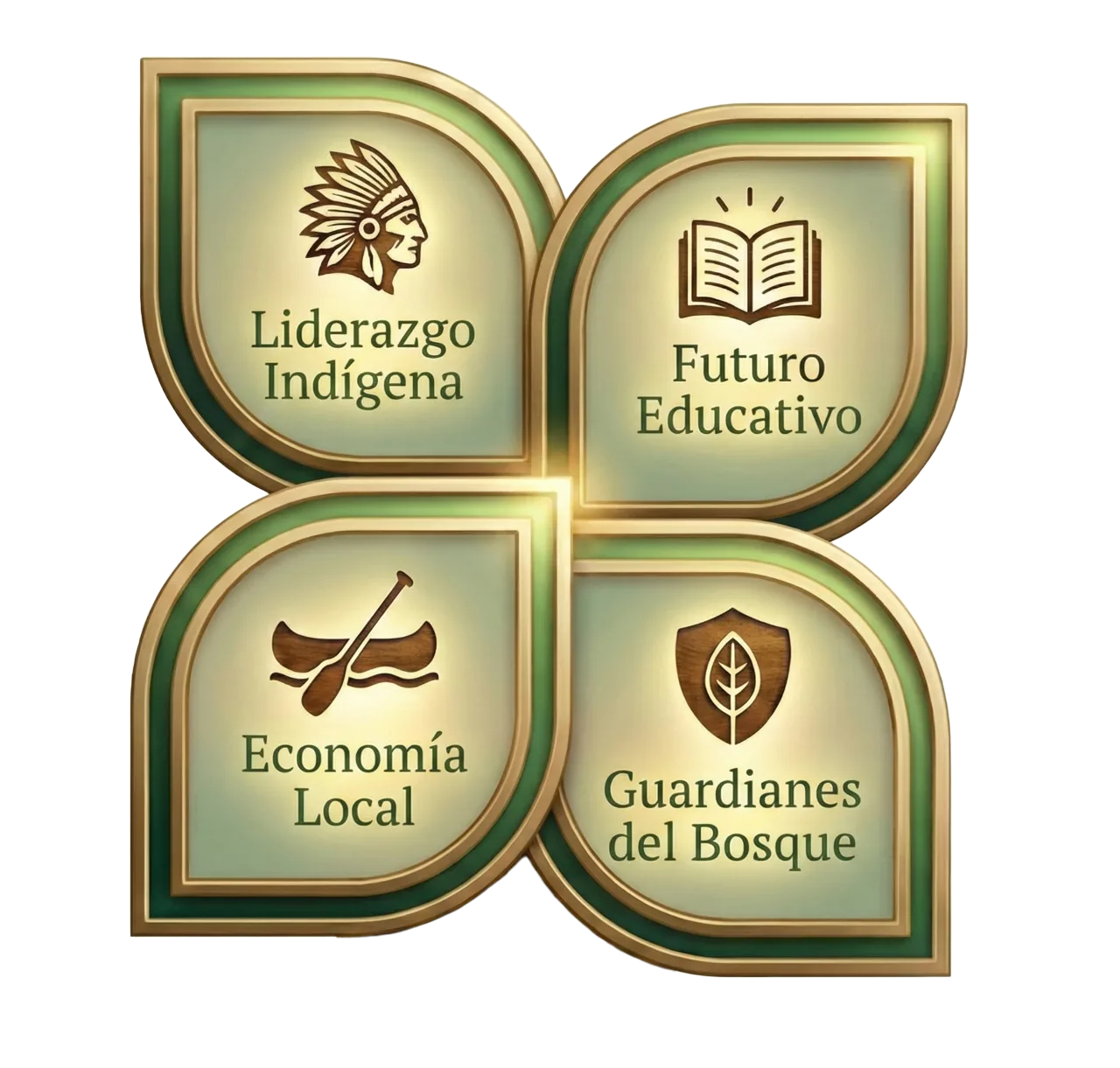 Community Values - Indigenous Leadership, Education, Local Economy, Forest Guardians